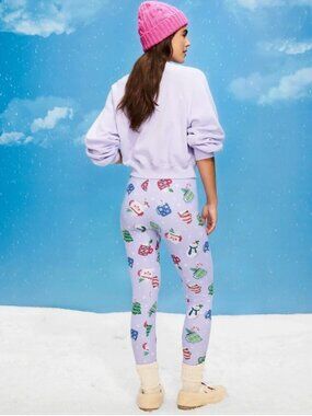 High-Waisted Waffle Pajama Leggings for Women - Old Navy